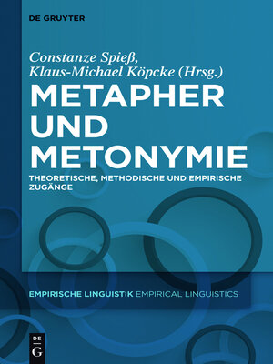 cover image of Metapher und Metonymie